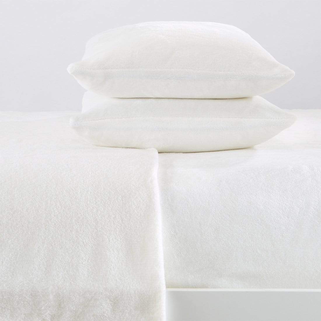 Solid Plush Sheet - Velvet Luxe Collection - Fabs things