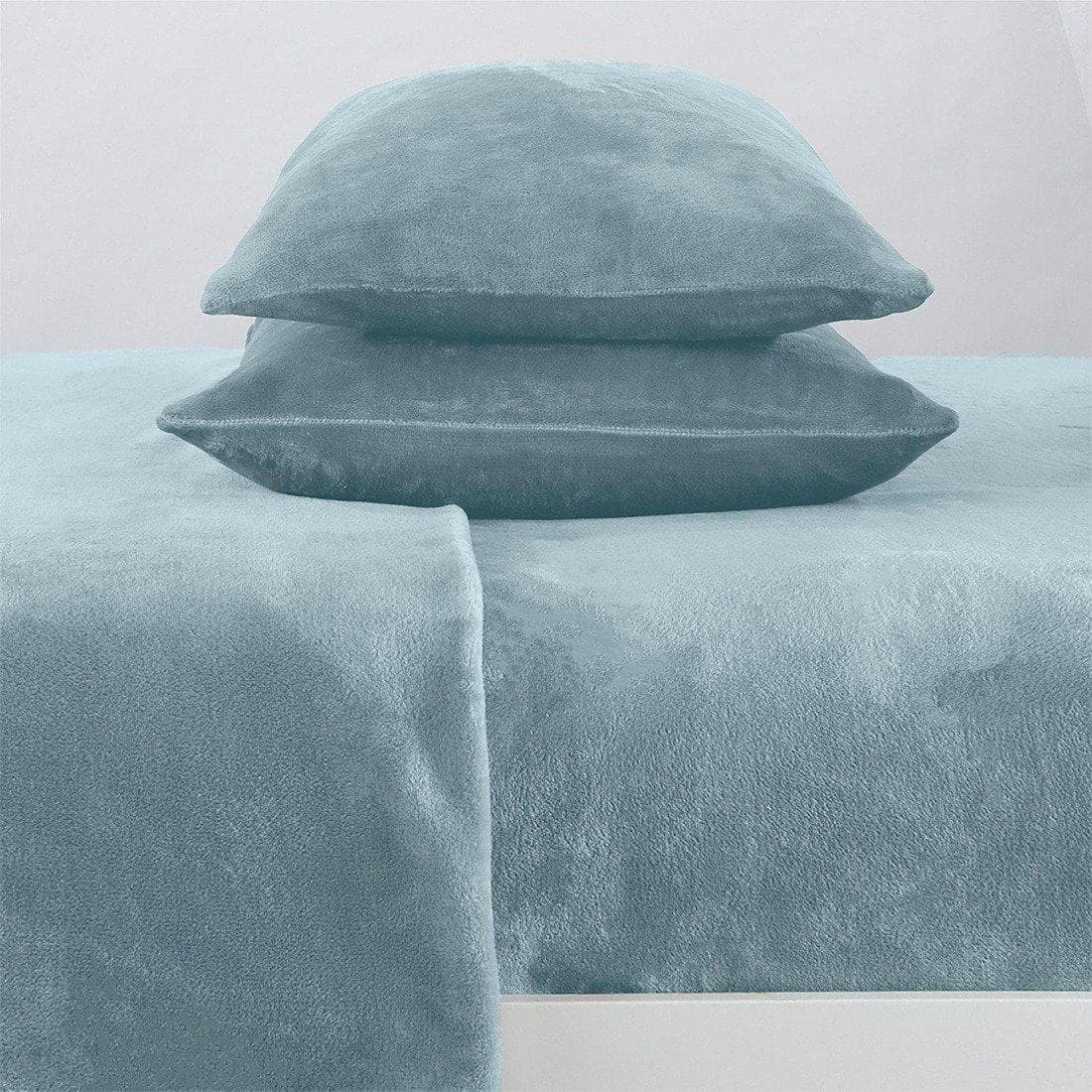 Solid Plush Sheet - Velvet Luxe Collection - Fabs things