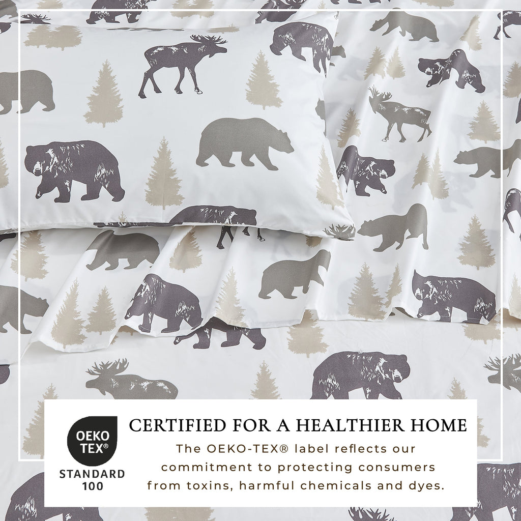 Lodge Printed Sheet Set - Mountain Ridge Collection - Fabs things