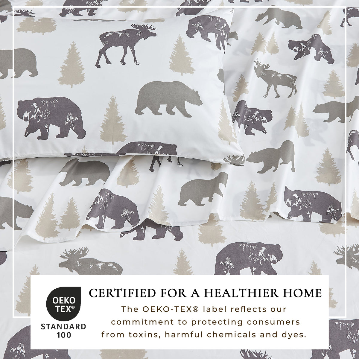 Lodge Printed Sheet Set - Mountain Ridge Collection - Fabs things