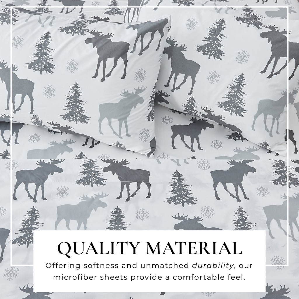 Lodge Printed Sheet Set - Mountain Ridge Collection - Fabs things