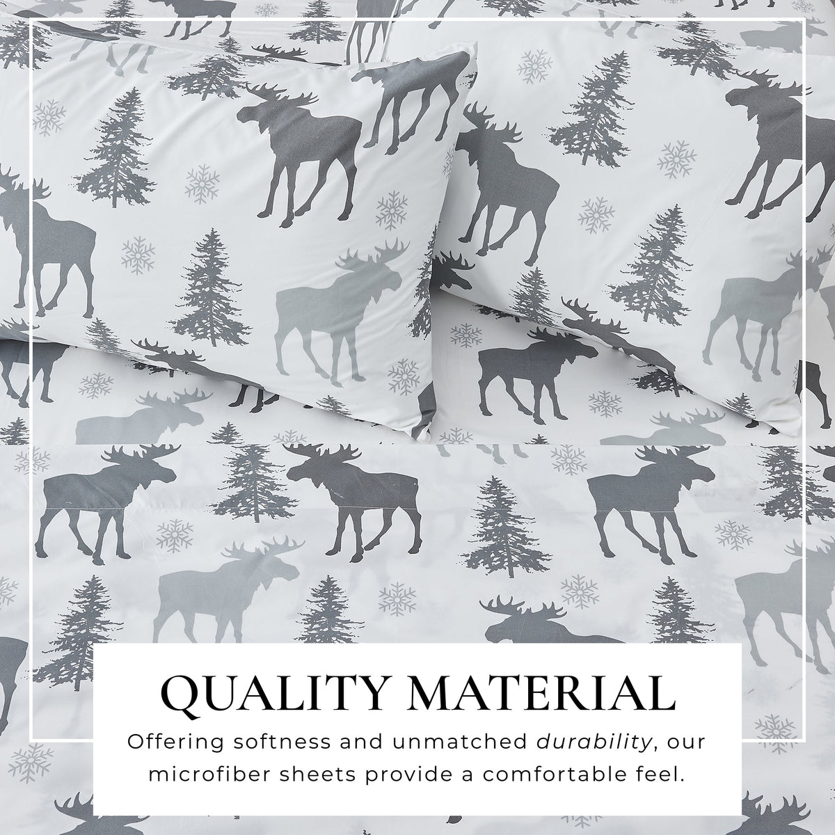 Lodge Printed Sheet Set - Mountain Ridge Collection - Fabs things