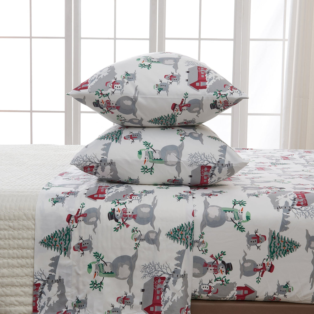Lodge Printed Sheet Set - Mountain Ridge Collection - Fabs things