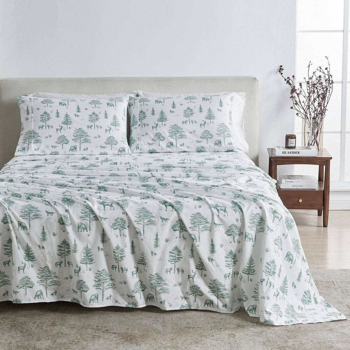 Lodge Printed Sheet Set - Mountain Ridge Collection - Fabs things