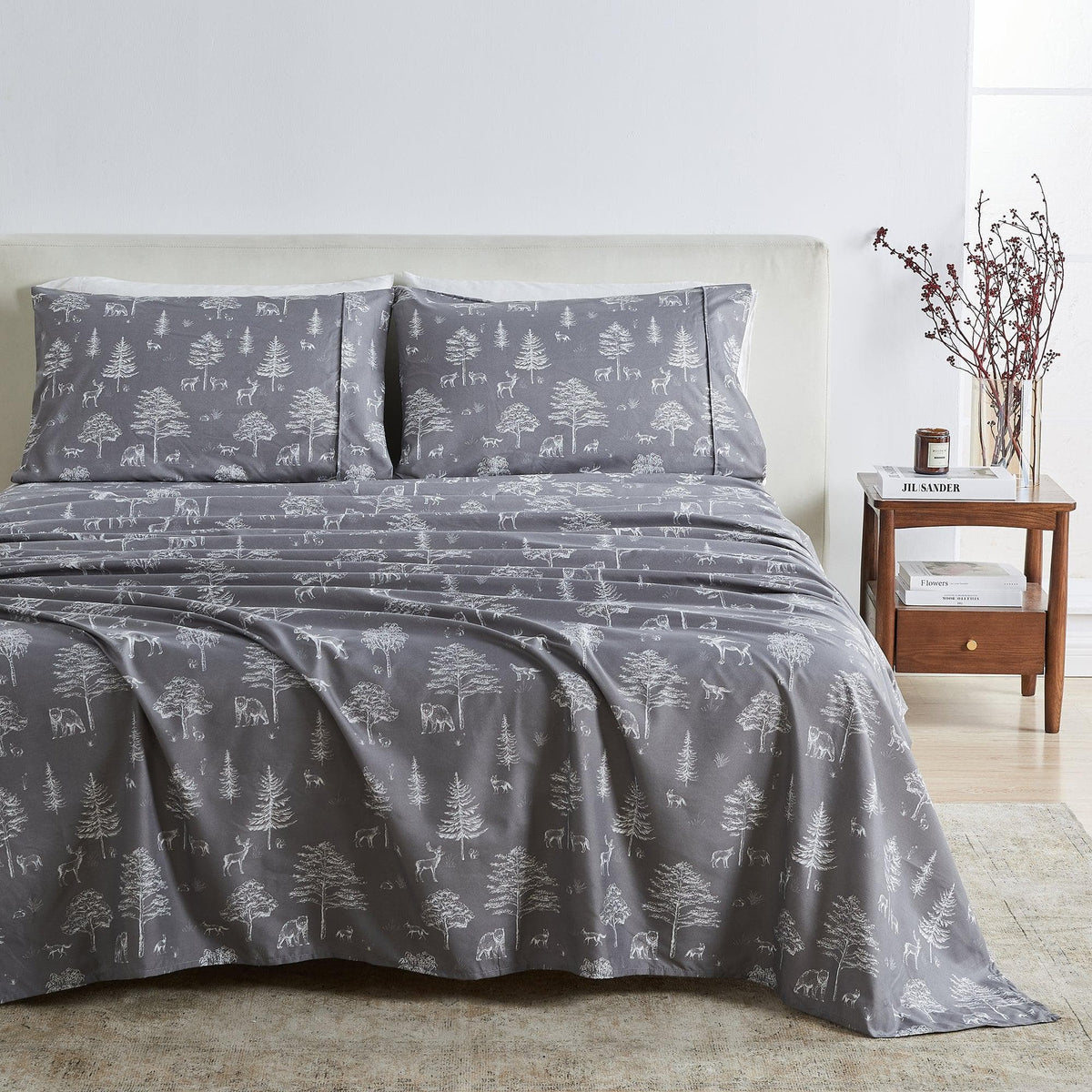 Lodge Printed Sheet Set - Mountain Ridge Collection - Fabs things