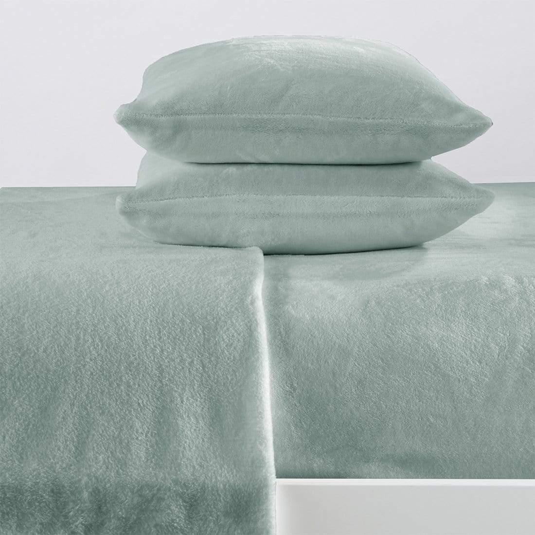 Solid Plush Sheet - Velvet Luxe Collection - Fabs things