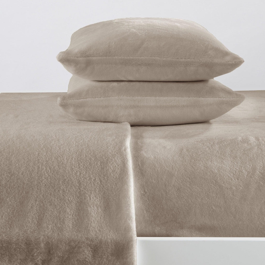 Solid Plush Sheet - Velvet Luxe Collection - Fabs things