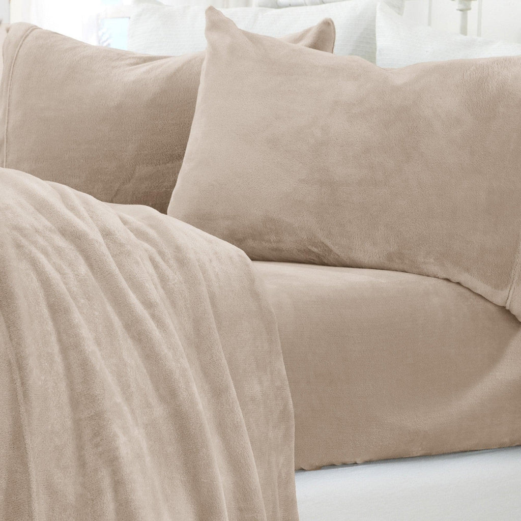 Solid Plush Sheet - Velvet Luxe Collection - Fabs things