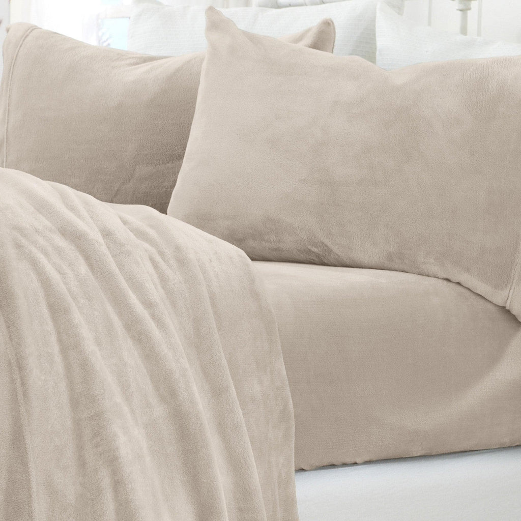 Solid Plush Sheet - Velvet Luxe Collection - Fabs things