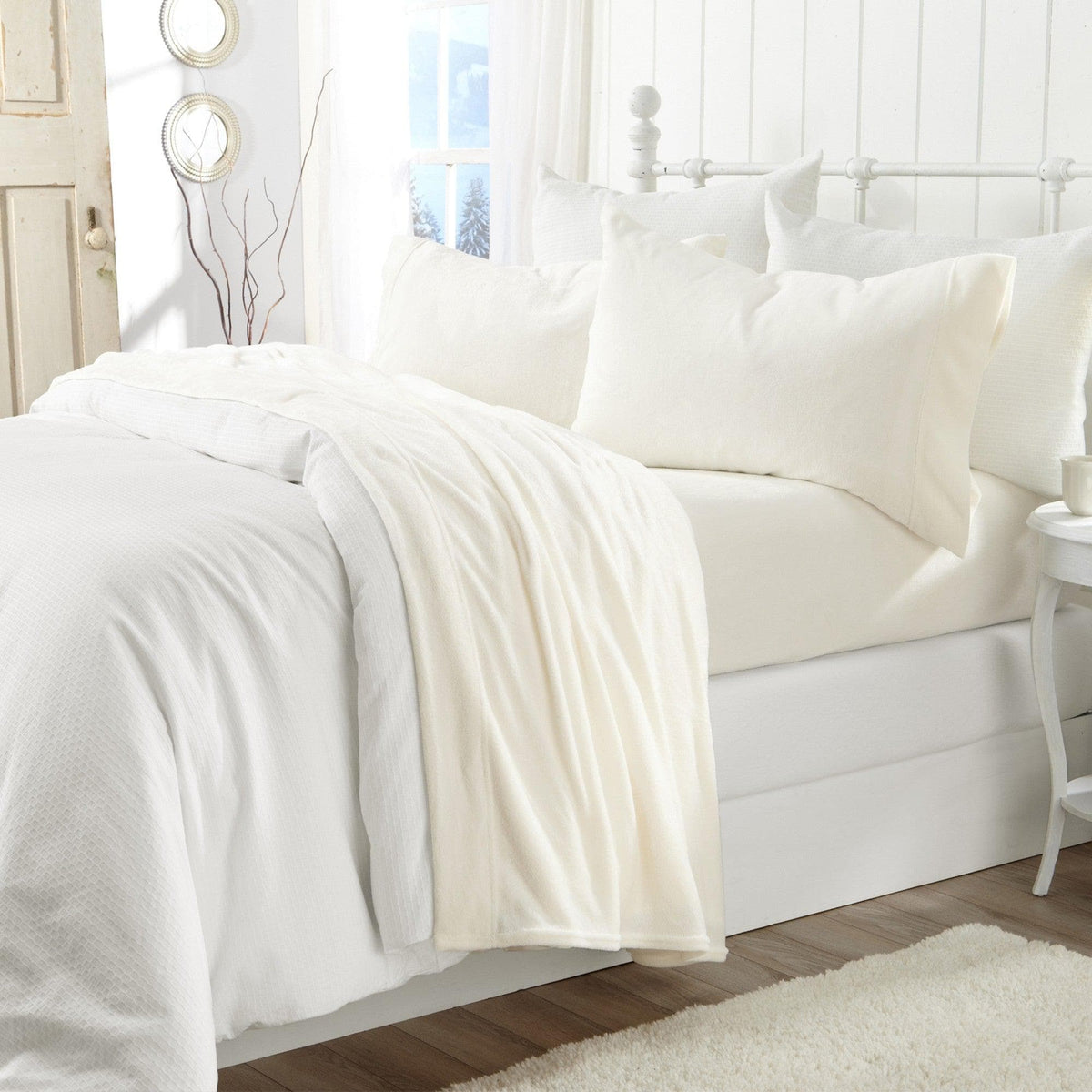 Solid Plush Sheet - Velvet Luxe Collection - Fabs things
