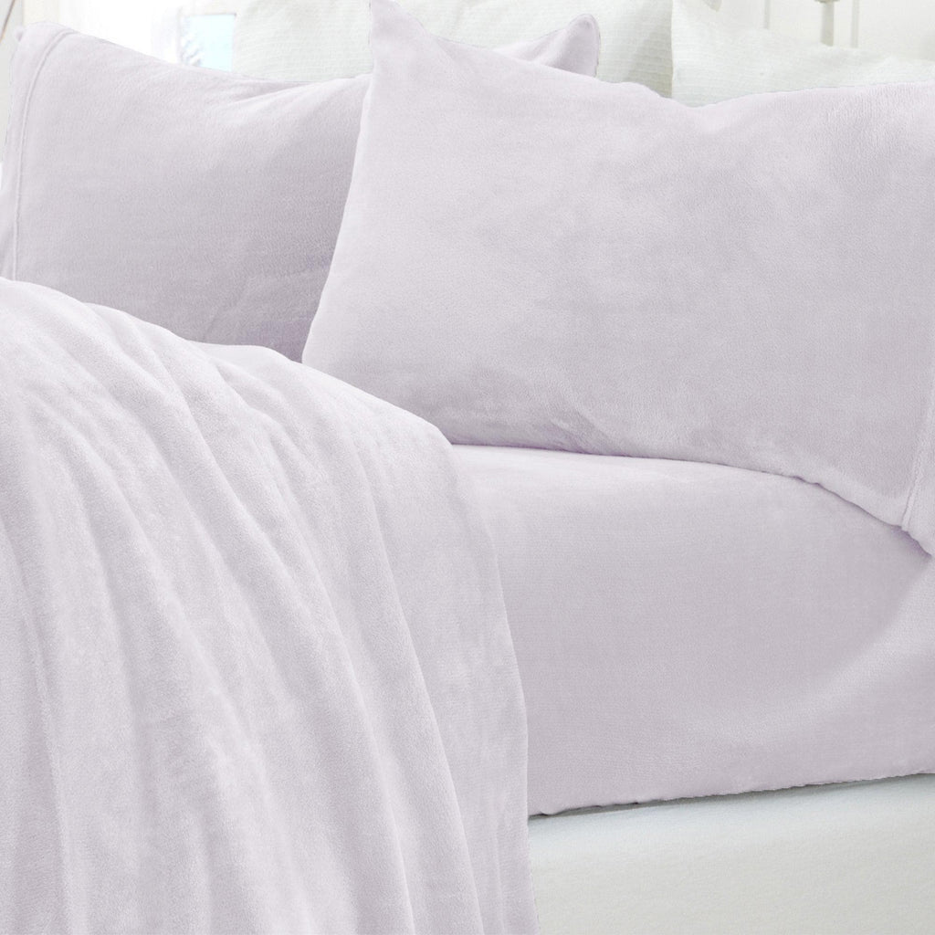 Solid Plush Sheet - Velvet Luxe Collection - Fabs things