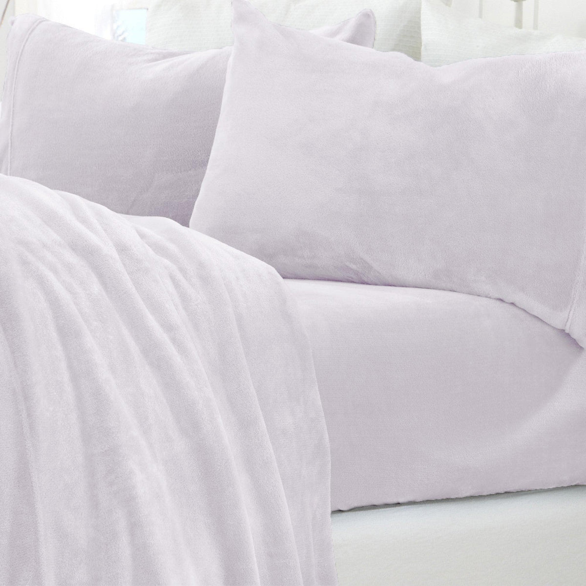 Solid Plush Sheet - Velvet Luxe Collection - Fabs things