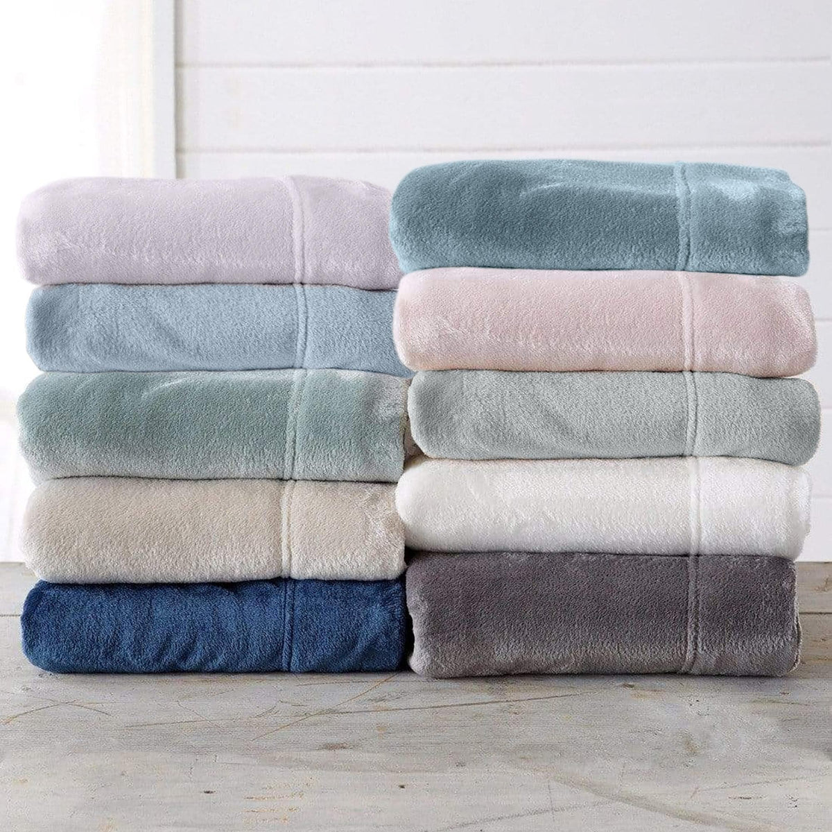 Solid Plush Sheet - Velvet Luxe Collection - Fabs things