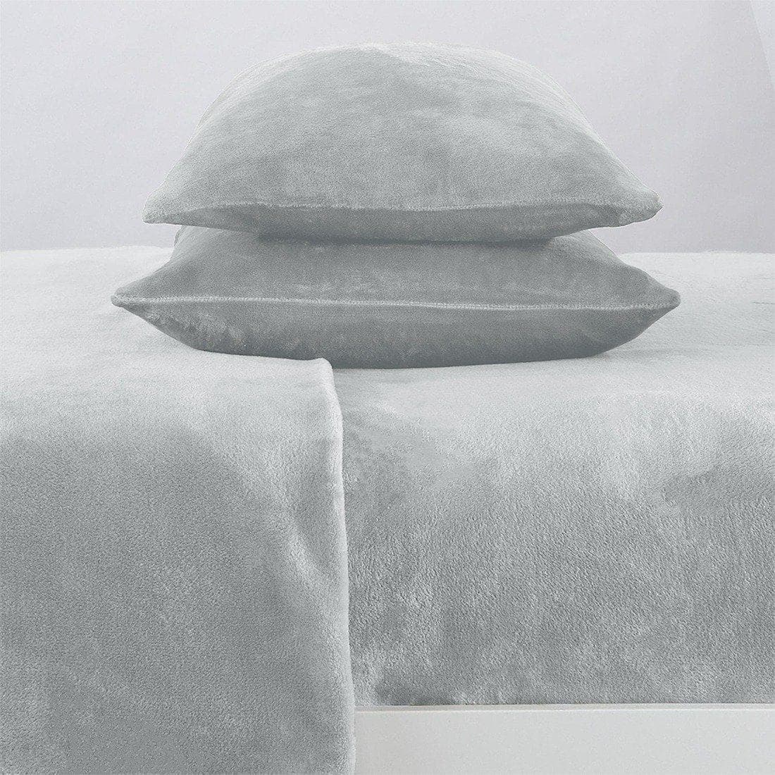 Solid Plush Sheet - Velvet Luxe Collection - Fabs things