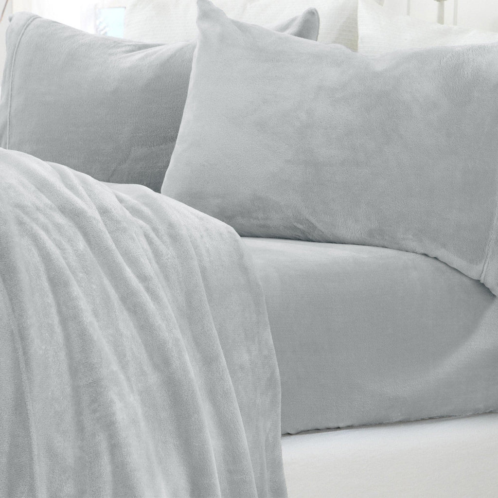 Solid Plush Sheet - Velvet Luxe Collection - Fabs things