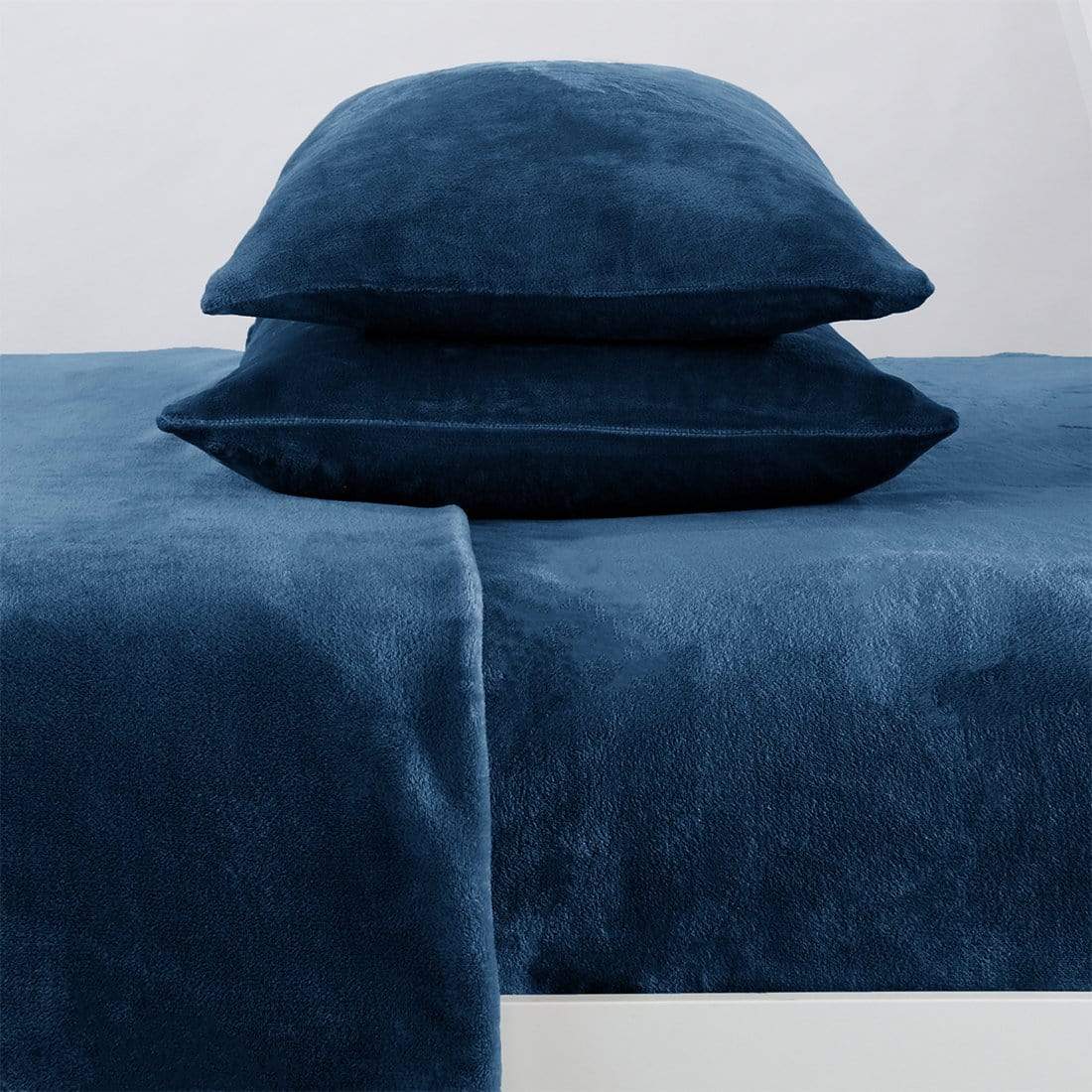 Solid Plush Sheet - Velvet Luxe Collection - Fabs things