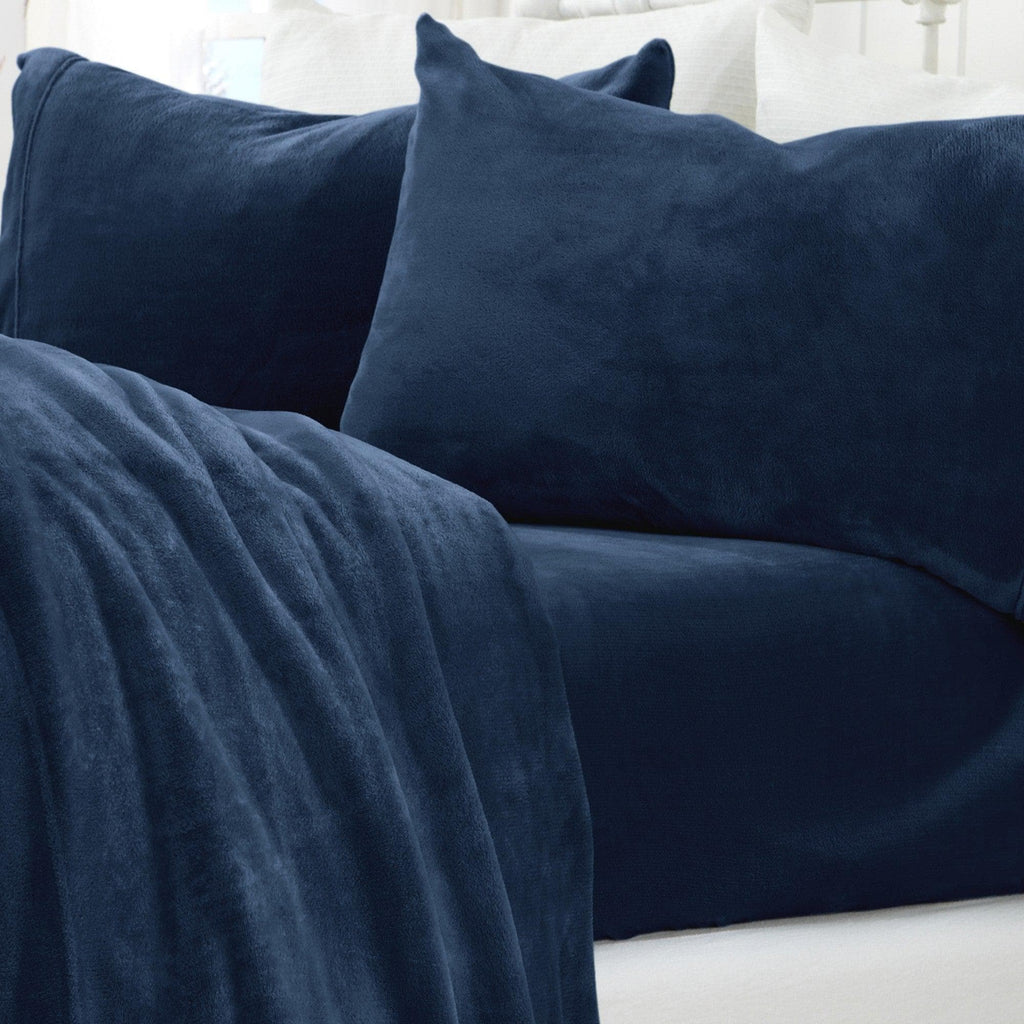 Solid Plush Sheet - Velvet Luxe Collection - Fabs things