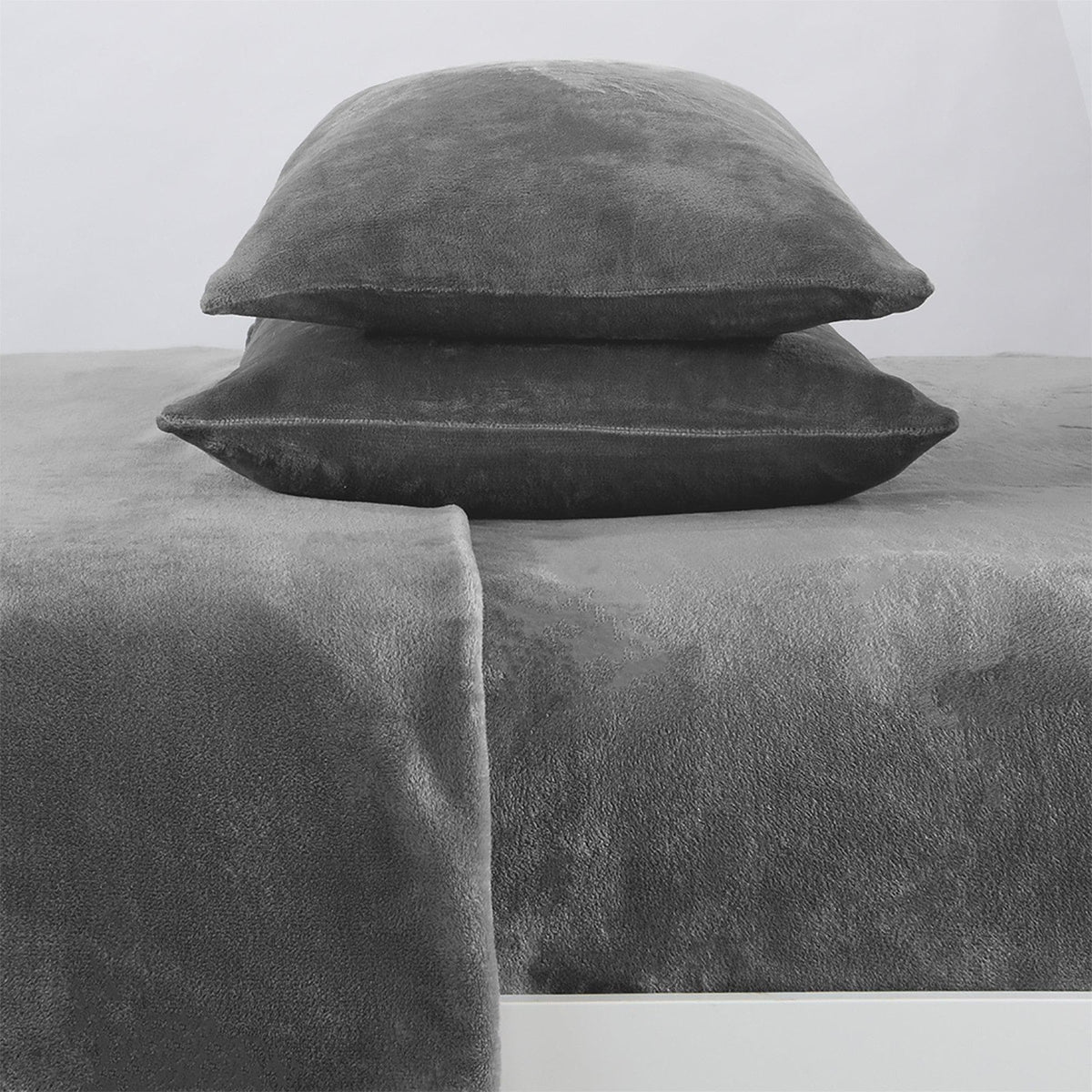 Solid Plush Sheet - Velvet Luxe Collection - Fabs things