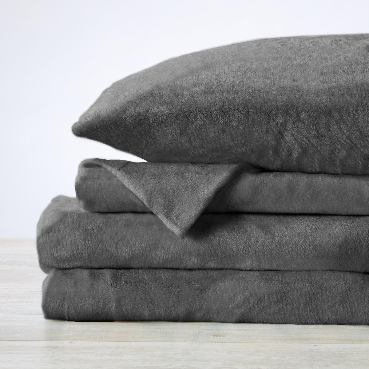 Solid Plush Sheet - Velvet Luxe Collection - Fabs things