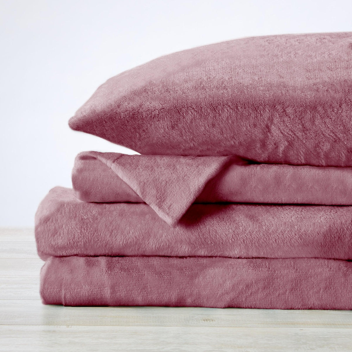 Solid Plush Sheet - Velvet Luxe Collection - Fabs things