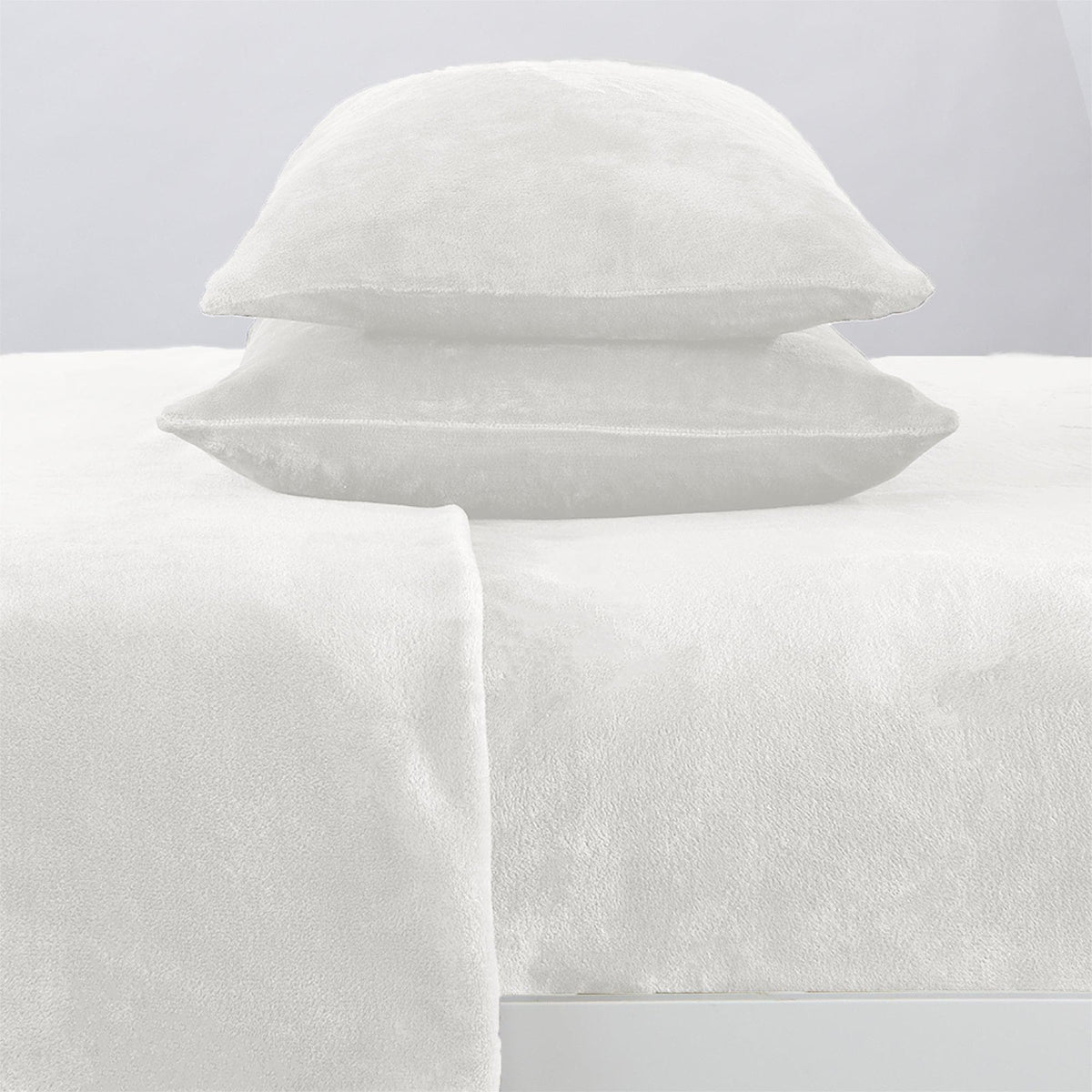 Solid Plush Sheet - Velvet Luxe Collection - Fabs things