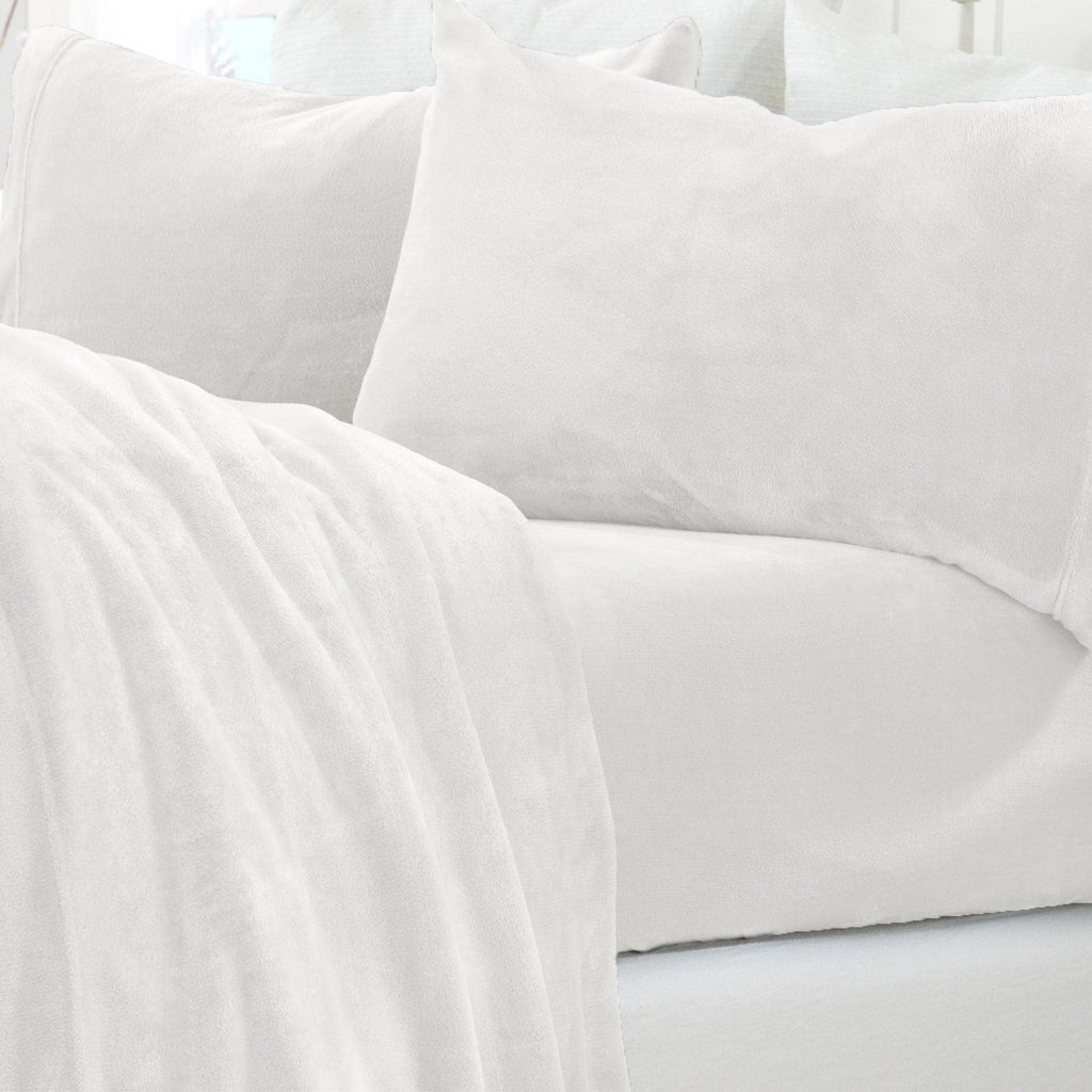 Solid Plush Sheet - Velvet Luxe Collection - Fabs things
