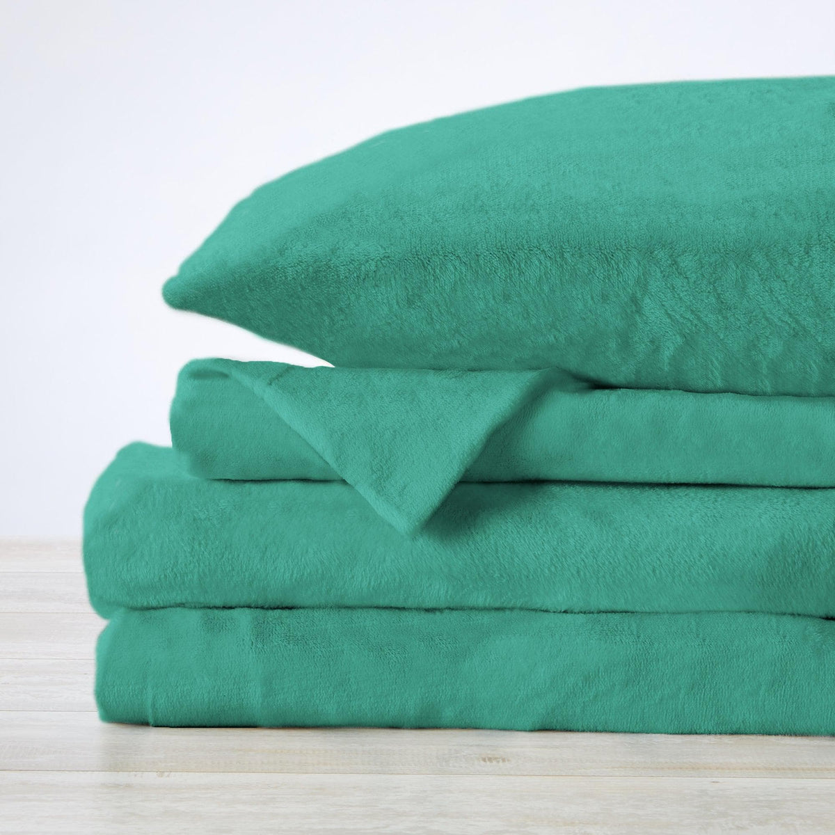 Solid Plush Sheet - Velvet Luxe Collection - Fabs things