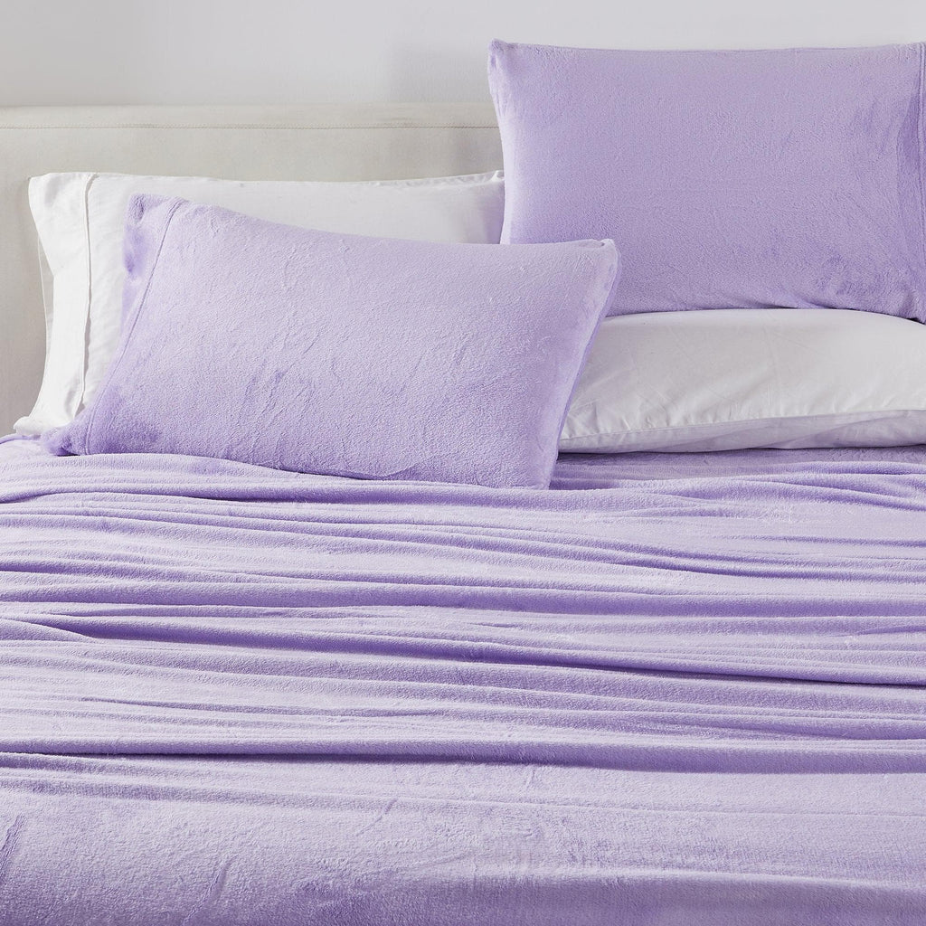 Solid Plush Sheet - Velvet Luxe Collection - Fabs things