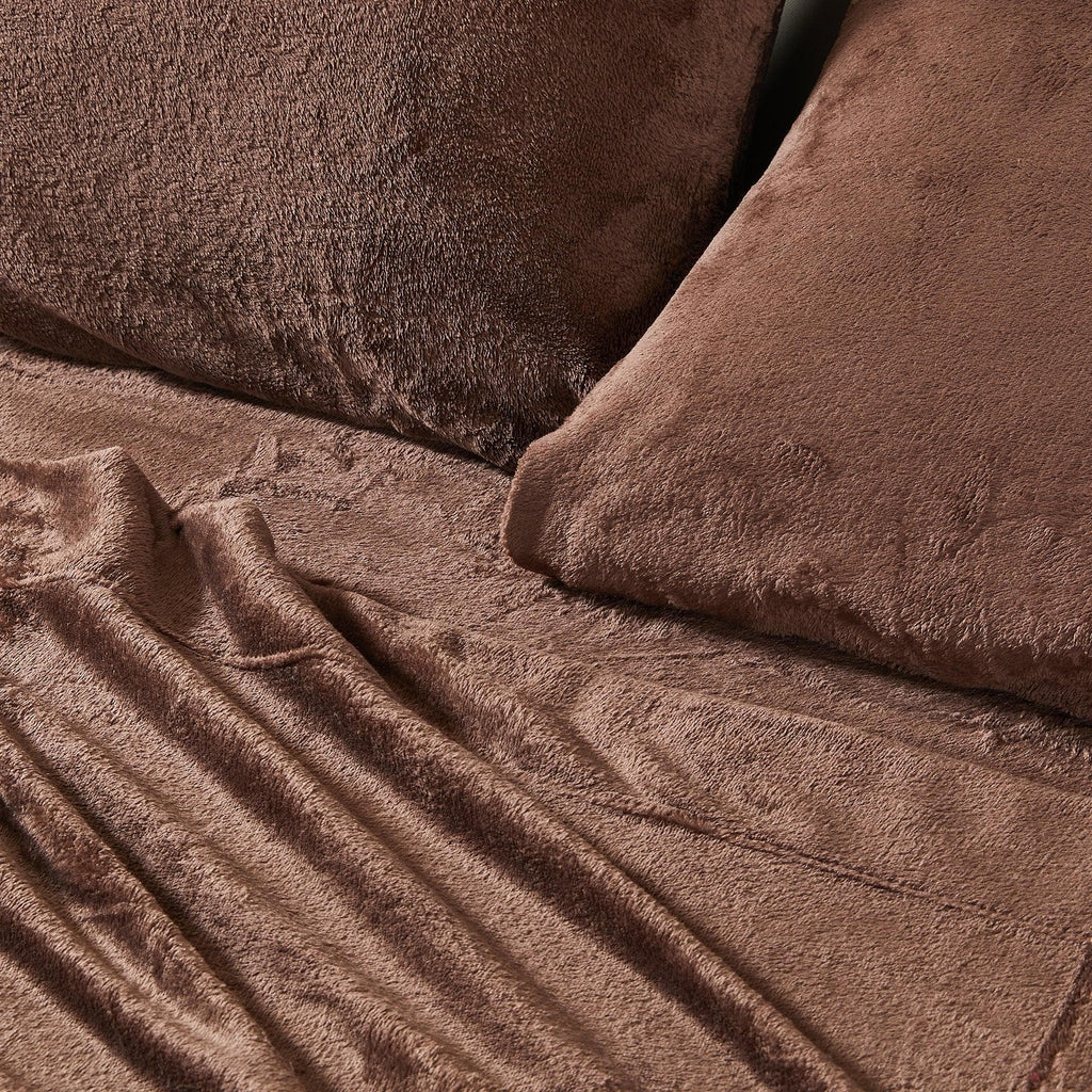 Solid Plush Sheet - Velvet Luxe Collection - Fabs things