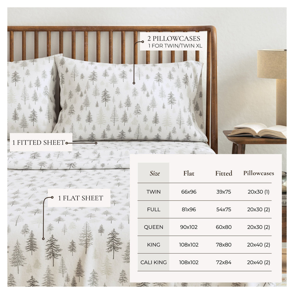 Turkish Cotton Flannel Sheet - Stratton Collection - Fabs things