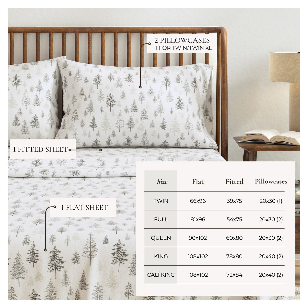 Turkish Cotton Flannel Sheet - Stratton Collection - Fabs things