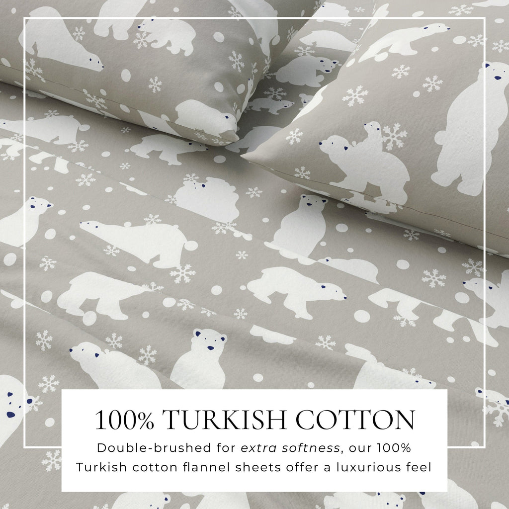 Turkish Cotton Flannel Sheet - Stratton Collection - Fabs things