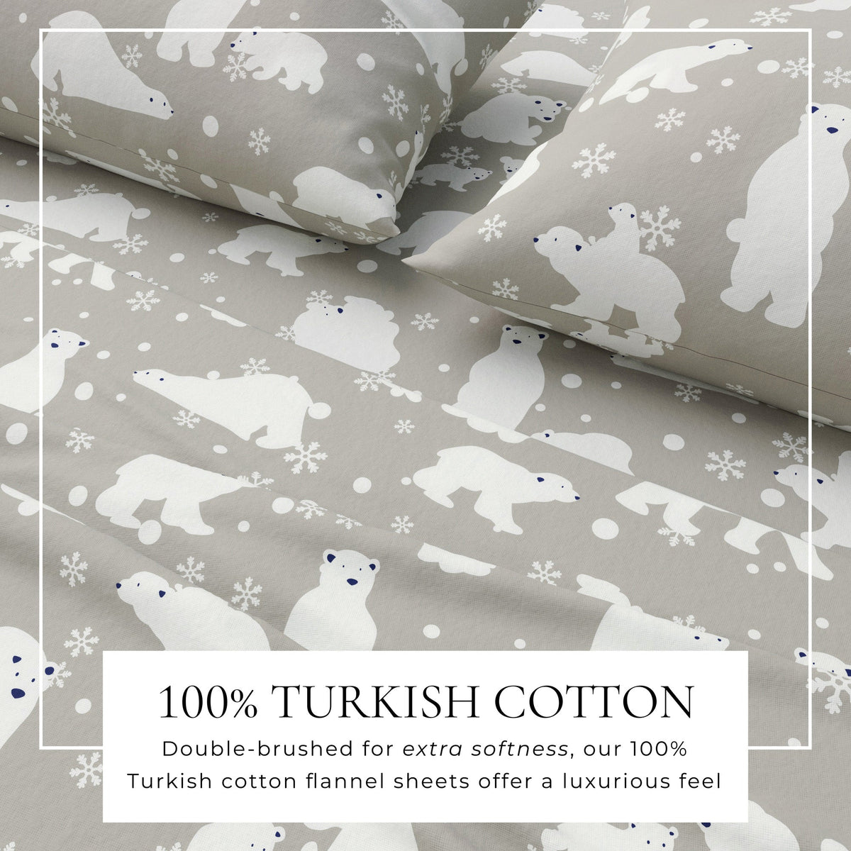 Turkish Cotton Flannel Sheet - Stratton Collection - Fabs things