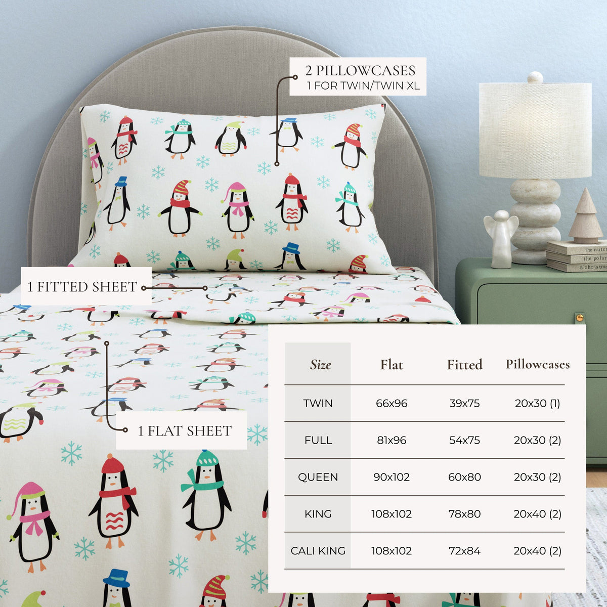 Turkish Cotton Flannel Sheet - Stratton Collection - Fabs things