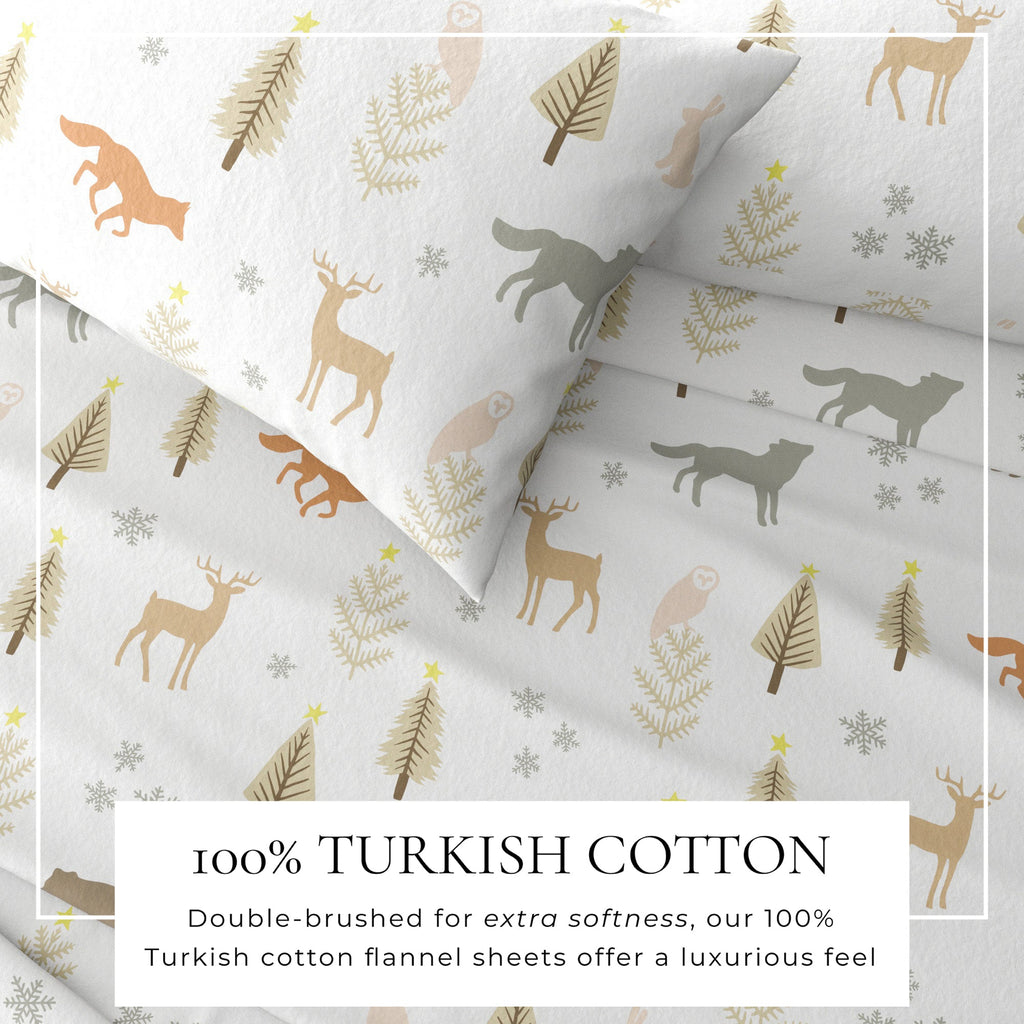 Turkish Cotton Flannel Sheet - Stratton Collection - Fabs things