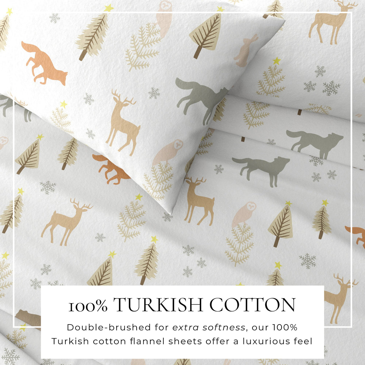 Turkish Cotton Flannel Sheet - Stratton Collection - Fabs things