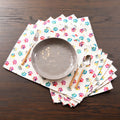 Rainbow Ombre Paws Kitchen Linens - Fabs things