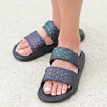 Two Strap Paw Slide Sandals - Fabs things