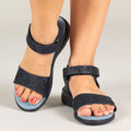 Strappy Cutout Dragonfly Sandals - Fabs things