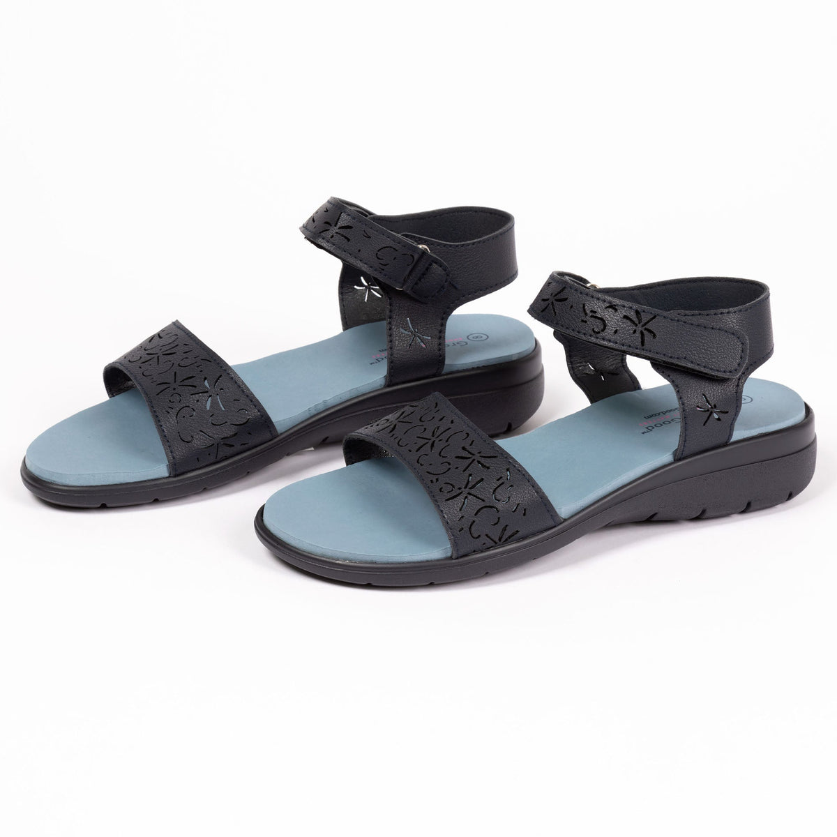 Strappy Cutout Dragonfly Sandals - Fabs things