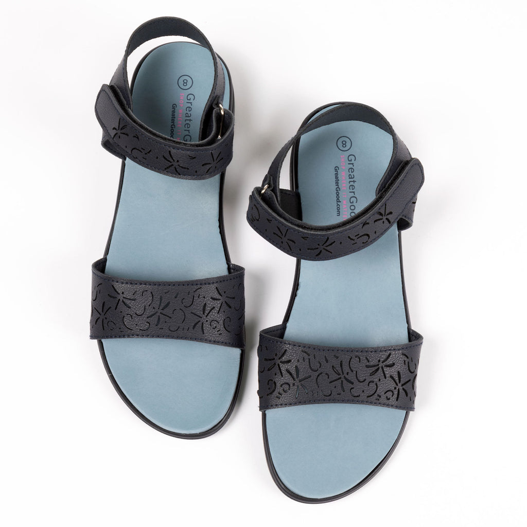 Strappy Cutout Dragonfly Sandals - Fabs things