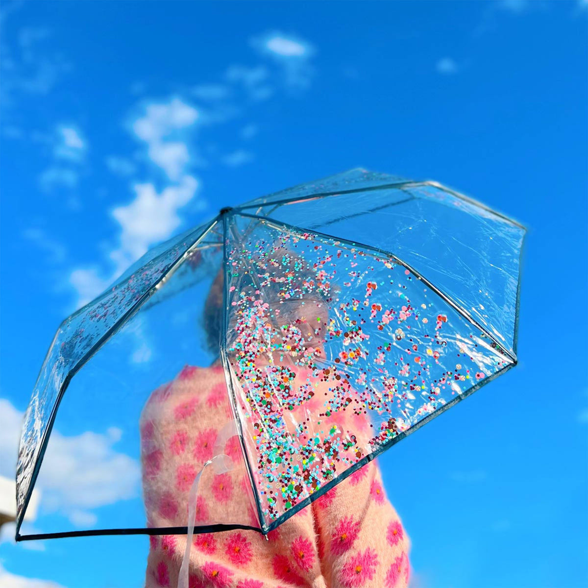 Raining Glitter Umbrella - Fabs things