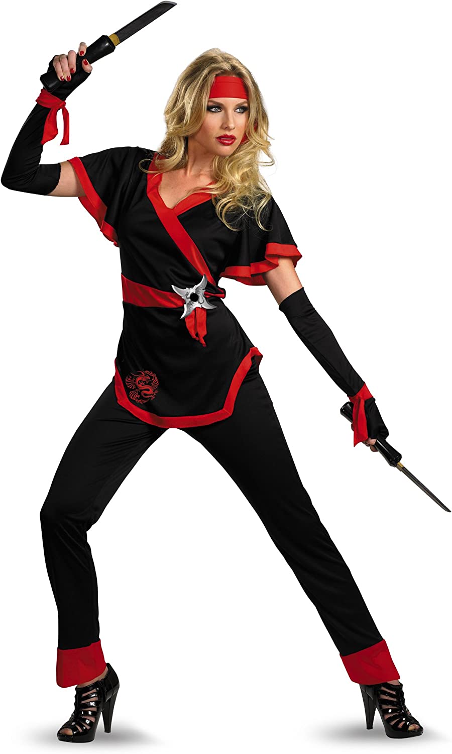 Ninja Dragon Female Adult Halloween Costume - Fabs things