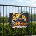 DipaliZ Spooky Matte Vinyl Banner - Halloween Decor