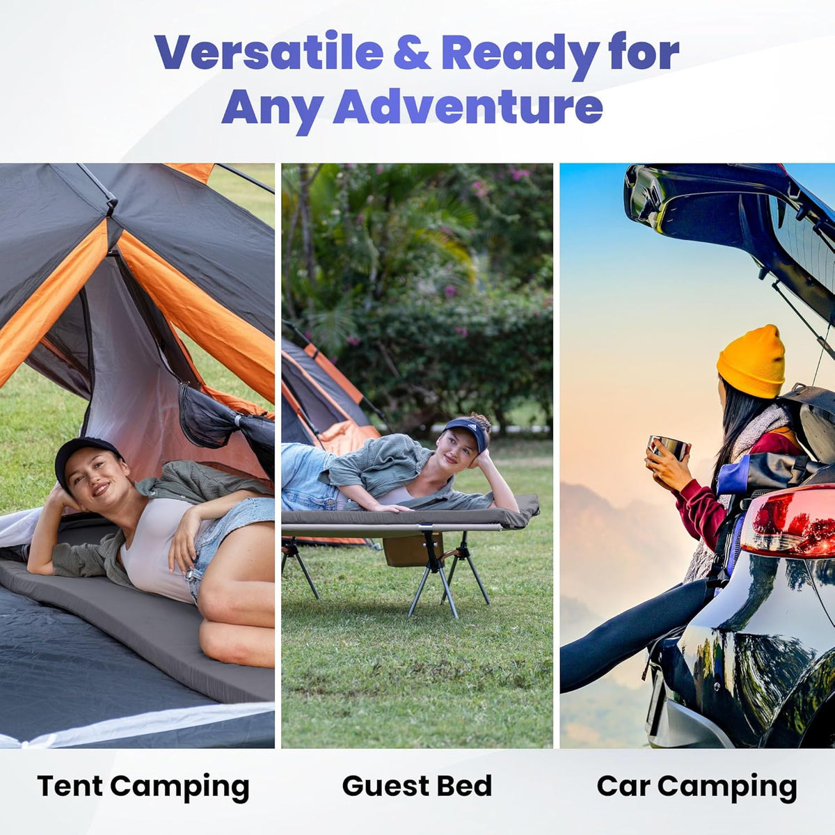 Matrix Air-Cell Memory Foam Camping Mattress - Fabs things