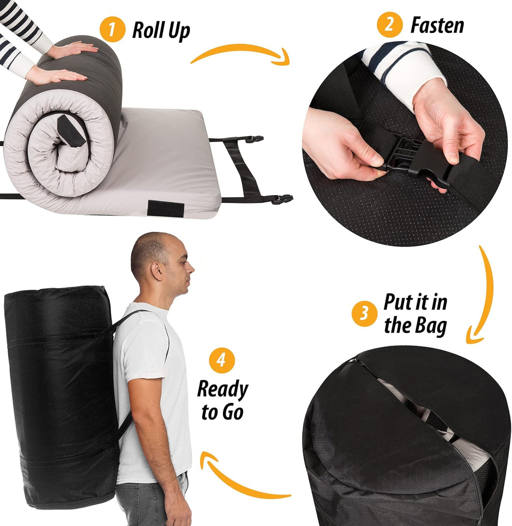 Matrix Air-Cell Memory Foam Camping Mattress - Fabs things