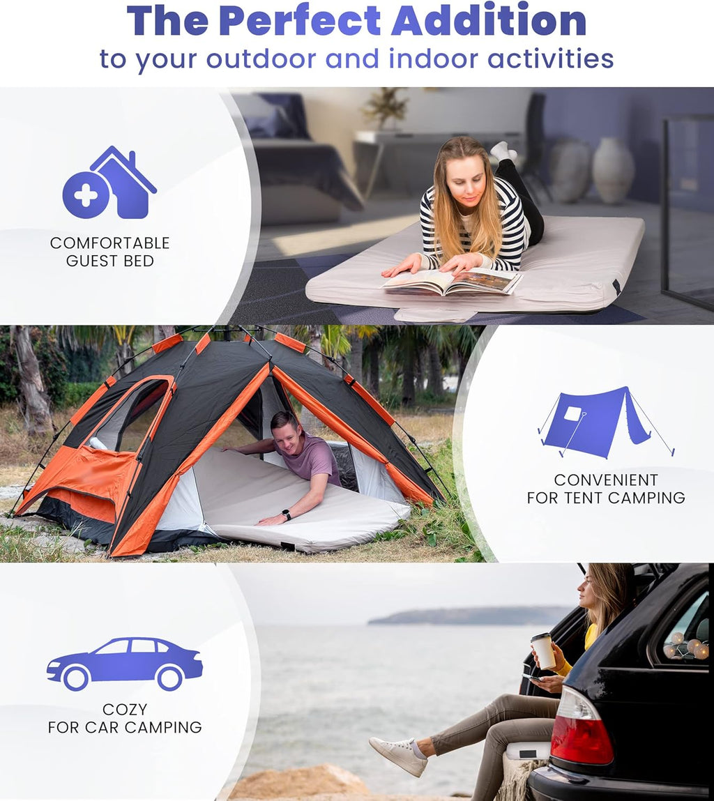Matrix Air-Cell Memory Foam Camping Mattress - Fabs things