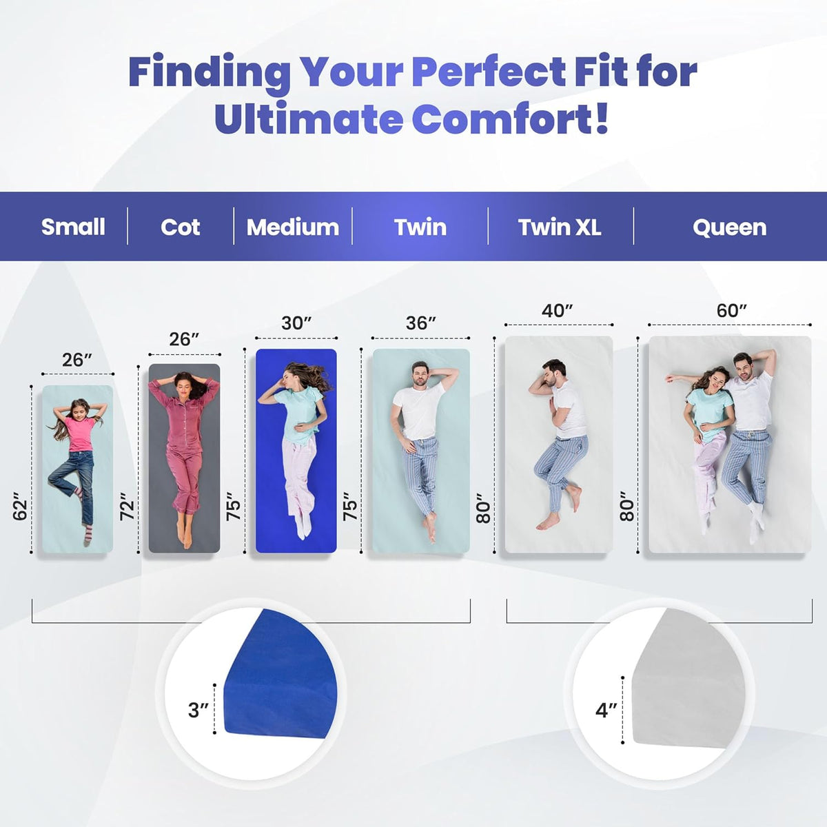 Matrix Air-Cell Memory Foam Camping Mattress - Fabs things