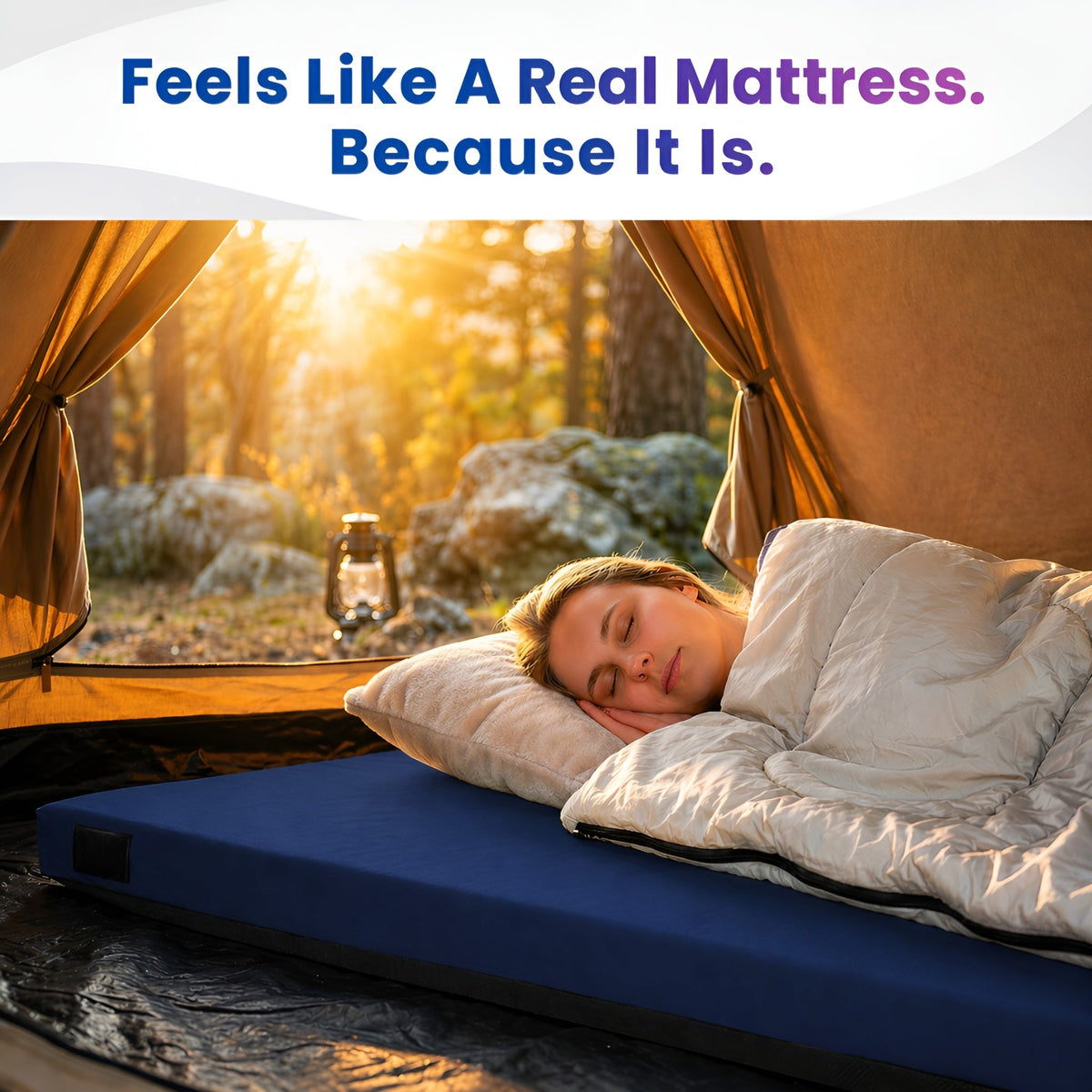 Matrix Air-Cell Memory Foam Camping Mattress - Fabs things