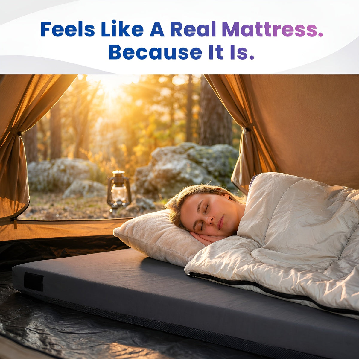 Matrix Air-Cell Memory Foam Camping Mattress - Fabs things